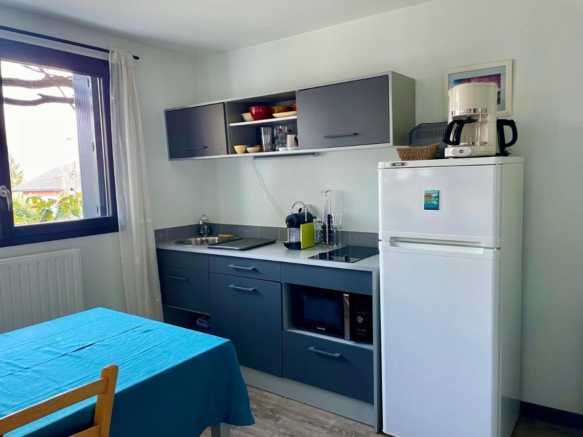 Appartement Independant 30 M² A 500M Du Lac, 2 Velos Et Parking Fournis Sevrier Exterior photo